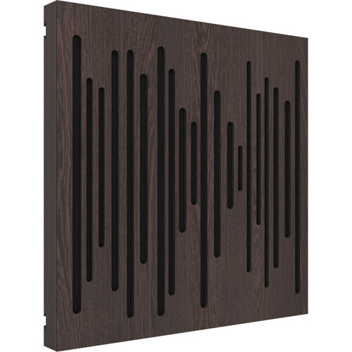 Vicoustic VicPattern Ultra Wavewood Acoustic Panel (Darke Wenge 3-Pack)