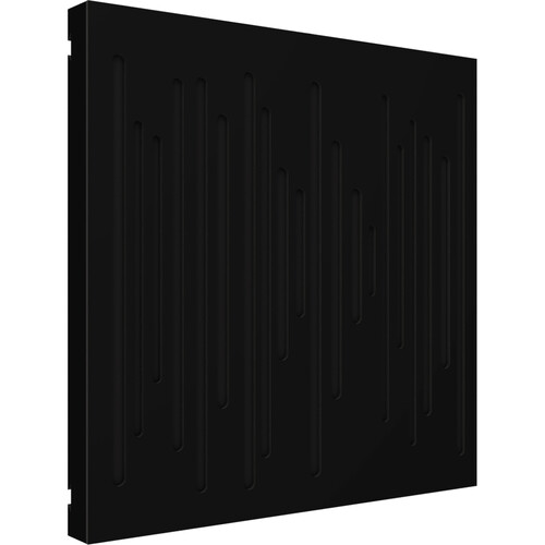 Vicoustic VicPattern Ultra Wavewood Acoustic Panel (Matte Black 3-Pack)