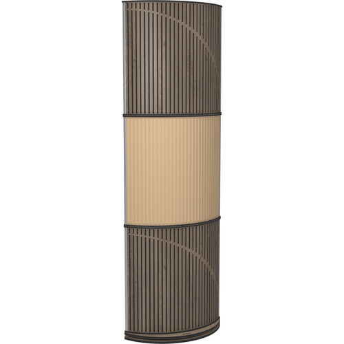 Vicoustic VicTotem Ultra VMT Acoustic Bass Trap (Beige Wood with Brown Oak Ends)
