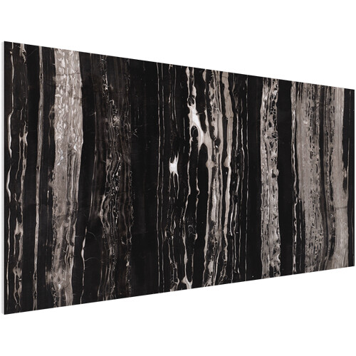 Vicoustic Flat Panel VMT Wall and Ceiling Acoustic Tile Natural Stones (Port Black 46.9 x 23.4 x 0.78