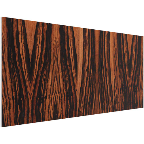 Vicoustic Flat Panel VMT Wall and Ceiling Acoustic Tile Natural Woods (Ebony 46.9 x 23.4 x 0.78