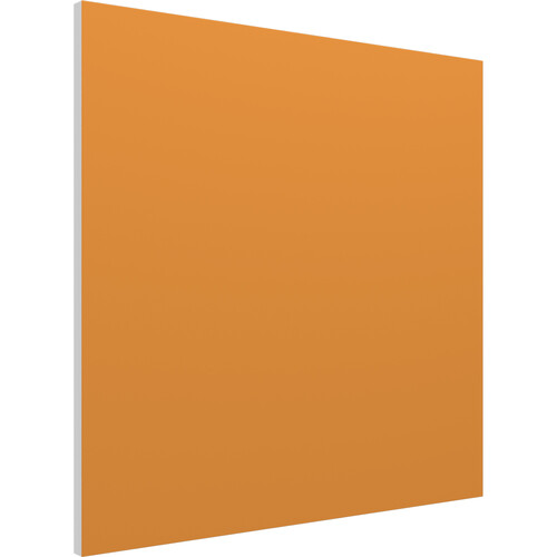Vicoustic Flat Panel VMT Wall and Ceiling Acoustic Tile FR (Pumpkin Orange 23.4 x 23.4 x 0.78