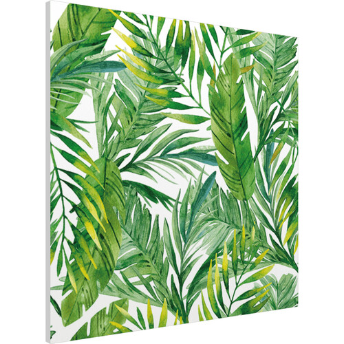 Vicoustic Flat Panel VMT Wall and Ceiling Acoustic Tile Nature FR (Leafs 23.4 x 23.4 x 0.78