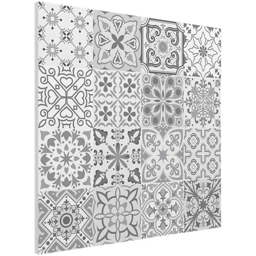 Vicoustic Flat Panel VMT Wall and Ceiling Acoustic Tile Tiles FR (Pattern 3 23.4 x 23.4 x 0.78