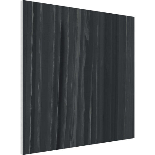 Vicoustic Flat Panel VMT Wall and Ceiling Acoustic Tile Natural Stones FR (Hematite Black 23.4 x 23.4 x 0.78