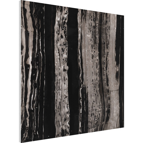 Vicoustic Flat Panel VMT Wall and Ceiling Acoustic Tile Natural Stones FR (Port Black 23.4 x 23.4 x 0.78