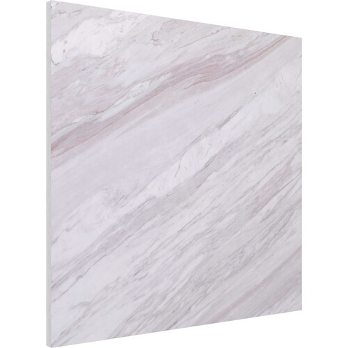 Vicoustic Flat Panel VMT Wall and Ceiling Acoustic Tile Natural Stones FR (Calacatto Cremo 23.4 x 23.4 x 0.78