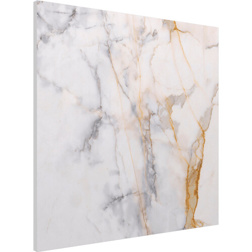 Vicoustic Flat Panel VMT Wall and Ceiling Acoustic Tile Natural Woods FR (Calacatta Carrara 23.4 x 23.4 x 0.78