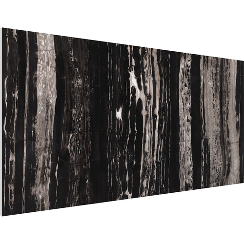 Vicoustic Flat Panel VMT Wall and Ceiling Acoustic Tile Natural Stones (Port Black 46.9 x 23.4 x 0.78