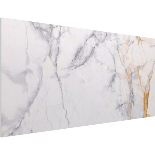 Vicoustic Flat Panel VMT Wall and Ceiling Acoustic Tile Natural Stones (Calacatta Carrara 46.9 x 23.4 x 0.78