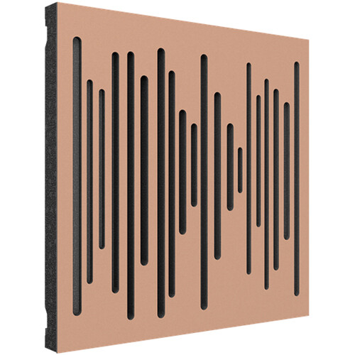 Vicoustic Wavewood Diffuser Ultra MKII Acoustic Panel (Metallic Copper 3-Pack)
