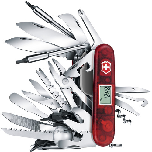 Victorinox SwissChamp XAVT Multi-Tool Pocket Knife (Ruby)