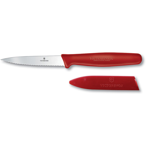 Victorinox Serrated Paring Knife with Sheath 57611 B&H Photo