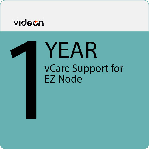 Videon vCare Support for EZ Node (1-Year Subscription)