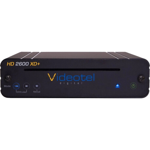 Videotel Digital HD2600 XD+ Industrial-Grade Looping DVD Player