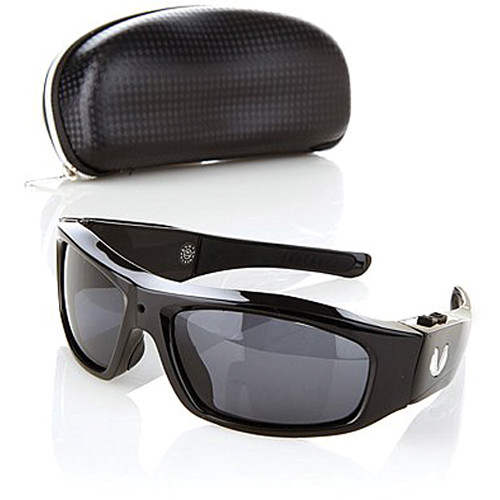 VidVision VID720II HD Video Sunglasses (Black) VID720IIB B&H