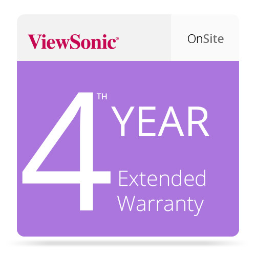 ViewSonic 1-Year Extended Warranty for 32