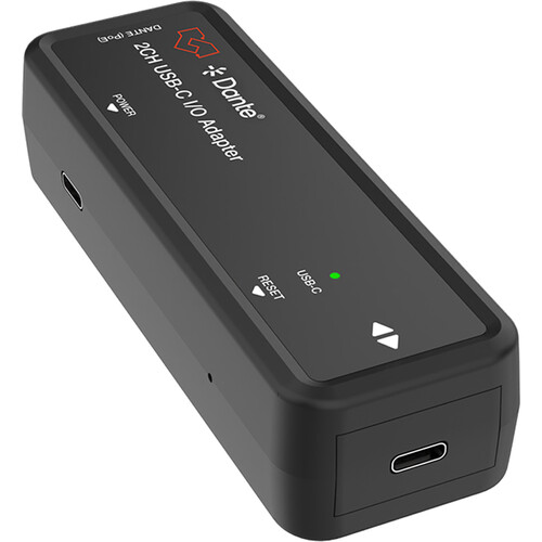 VigilLink 2CH Dante USB-C I/O Adapter