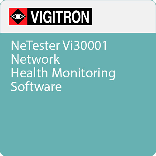 Vigitron NeTester Vi30001 Network Health Monitoring Software