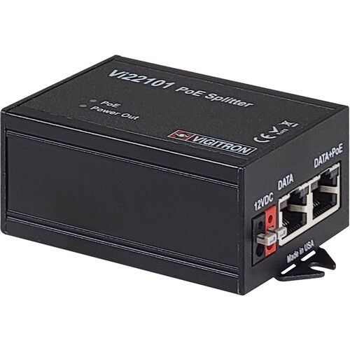 Vigitron MaxiiPower IEEE 802.3af 12 VDC PoE Splitter
