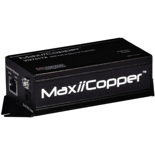 Vigitron MaxiiCopper Vi2700TX Ethernet and 60W PoE++ Extender Remote Unit