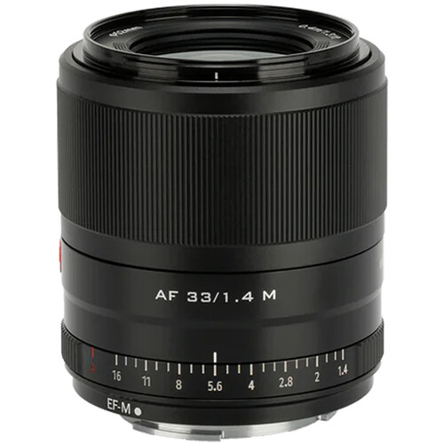 Viltrox AF 33mm f/1.4 M Lens for Canon EF-M (Black)