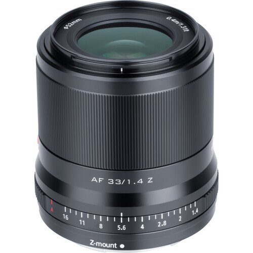 Viltrox AF 33mm f/1.4 Z Lens for Nikon Z (Black)