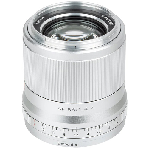 Viltrox AF 56mm f/1.4 Z Lens for Nikon Z (Silver)