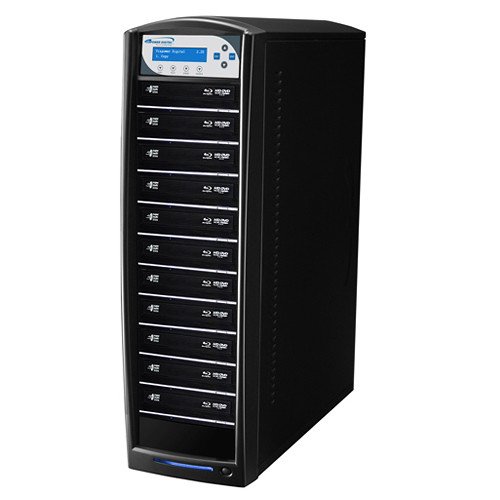 Vinpower Digital SharkBluCP Blu-ray/DVD/CD Tower Duplicator with Multi-File Copy Protection (HDD to 11-Target)