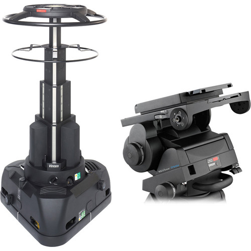 Vinten Quattro SE VRI Box & Vector 750i Pan and Tilt Head System