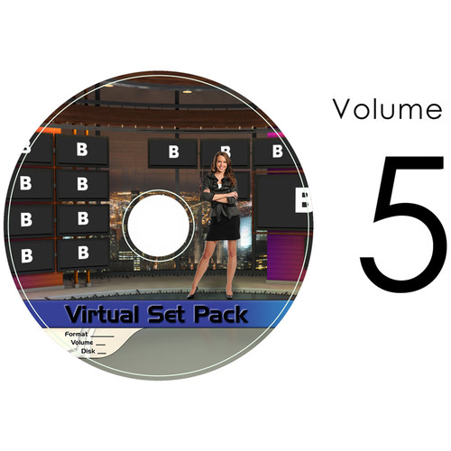 Virtualsetworks Virtual Set Pack Volume 5 for TriCaster Virtual Set Editor (Download)