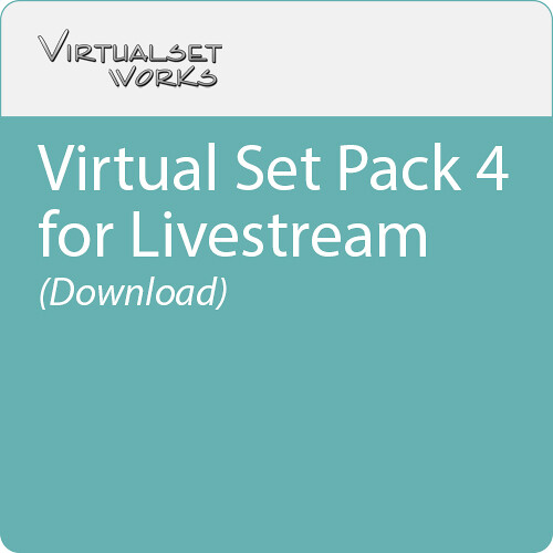 Virtualsetworks Virtual Set Pack 4 for Livestream (Download)