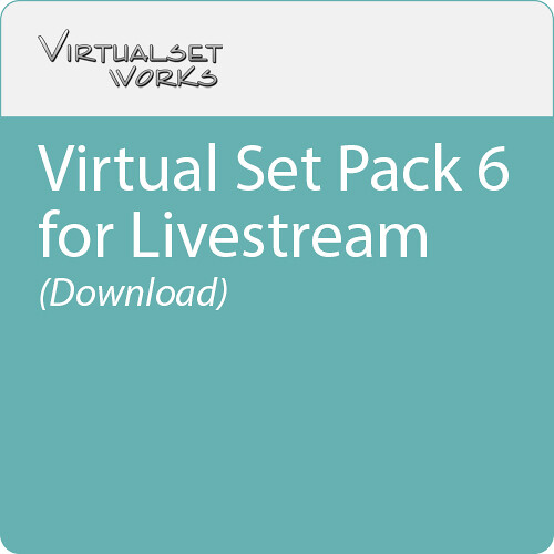 Virtualsetworks Virtual Set Pack 6 for Livestream (Download)