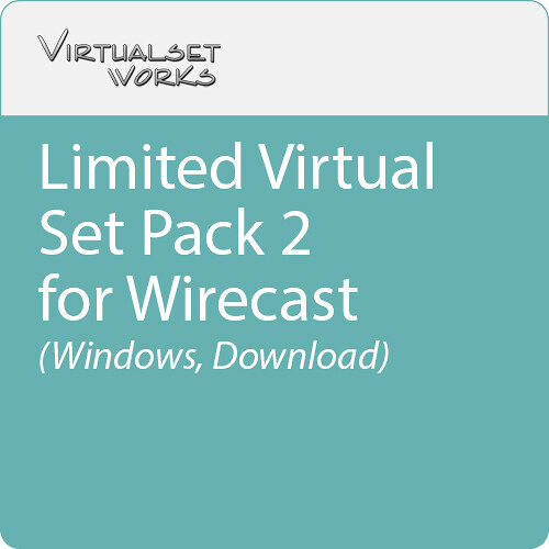 Virtualsetworks Limited Virtual Set Pack 2 for Wirecast (Windows Download)