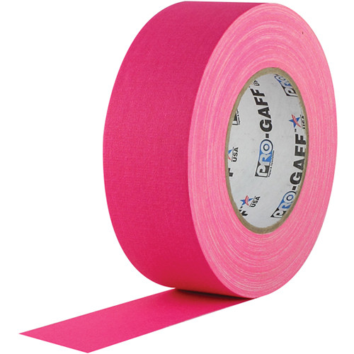 Visual Departures Gaffer Tape (Fluorescent Pink 2