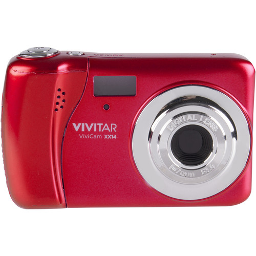 Vivitar ViviCam XX14 Digital Camera (Red) VXX14-RED-WM B&H Photo