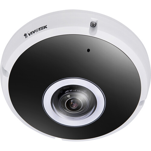 Vivotek FE931-EHV-90-1Y VORTEX 12MP Outdoor Recessed Fisheye Camera with Night Vision & 1-Year Standard Cloud License