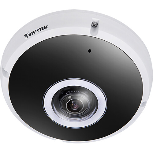 Vivotek FE9391-EV-V2-M12(M) 12MP Outdoor Fisheye Network Dome Camera with Night Vision