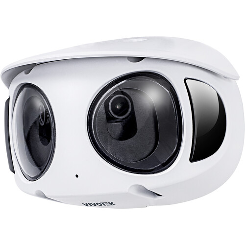 Vivotek MS930-EHV-90-1Y VORTEX 8MP Outdoor Dual-Sensor Panoramic Camera with Night Vision & 1-Year Standard Cloud License