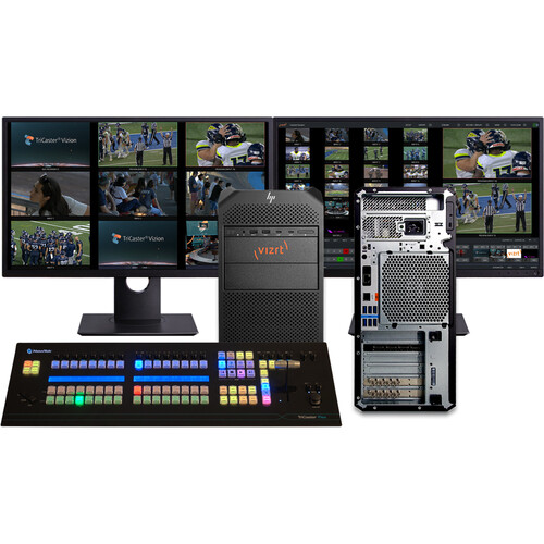 Vizrt TriCaster Vizion Tower 16 SDI Bundle with Flex Control Panel