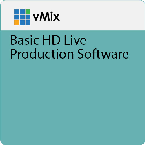 vMix Basic HD Live Production Software (Download)