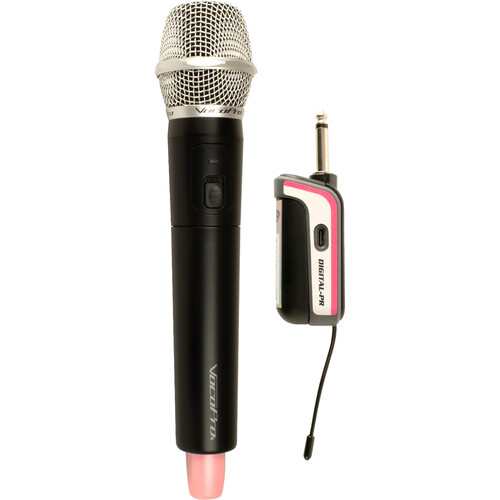 VocoPro Digital-PR Portable Handheld Wireless System (Pink 900 MHz)
