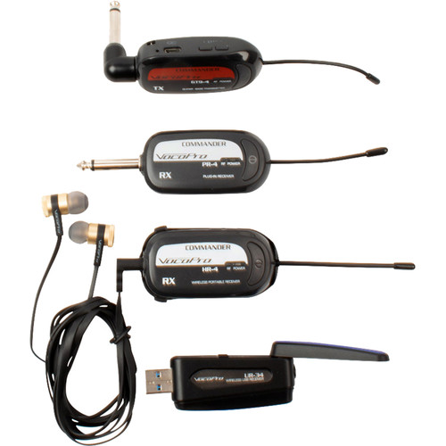 VocoPro PHR-9 Digital Wireless Guitar Monitor and Recording System with 90-Degree Angled Jack (900 MHz)