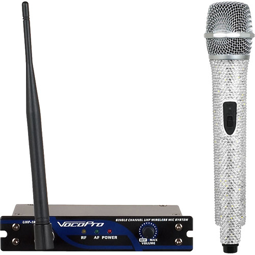 VocoPro UHF-18-A-Diamond Single-Channel Handheld Wireless Microphone System (902.0 MHz Crystal)