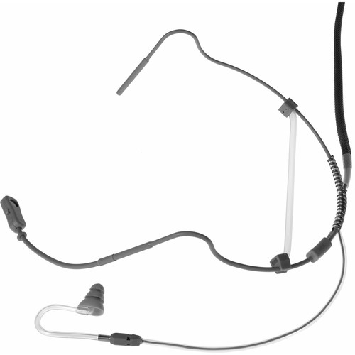 Voice Technologies VT860 mkII Cardioid-Headset Microphone with VT600 Earphone (Unterminated Black)