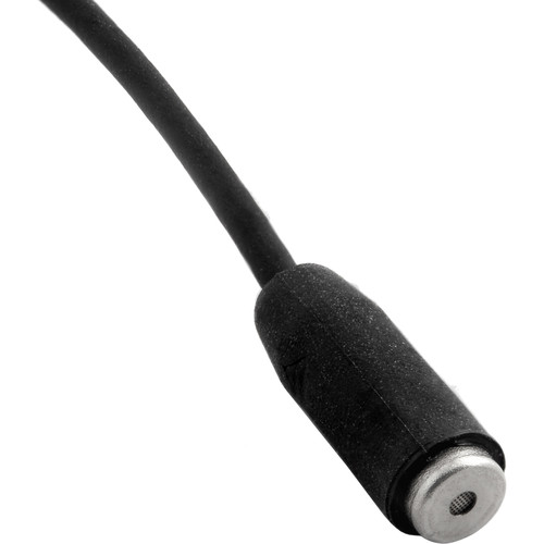 Voice Technologies VT401 Professional Miniature Omni Lavalier Microphone with 3-Pin LEMO Screw Locking Connectors (Black)