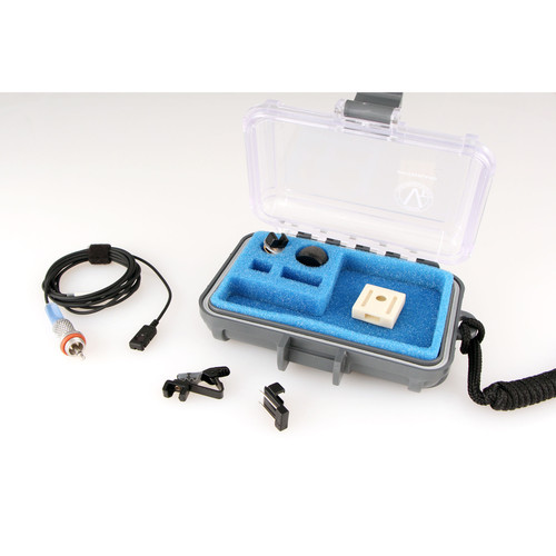 Voice Technologies VT506 Waterproof Miniature Omni Lavalier Microphone with WPMC Connector for Lectrosonics WM Transmitter
