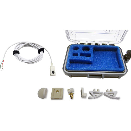 Voice Technologies VT506WA Water Adventure Miniature Lavalier Microphone with Pigtail (White)