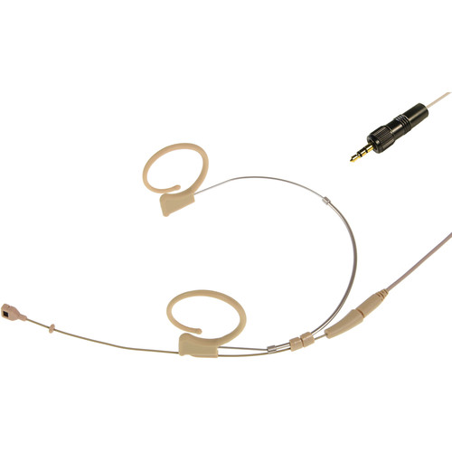 Voice Technologies Duplex-Cardioid Headset with 3.5mm TRS Connector for Sony UWP/WRT-805 (Beige)