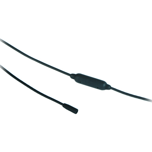 Voice Technologies VT403WATER Miniature Lavalier Microphone with Unterminated Pigtails (Black No Accessories)